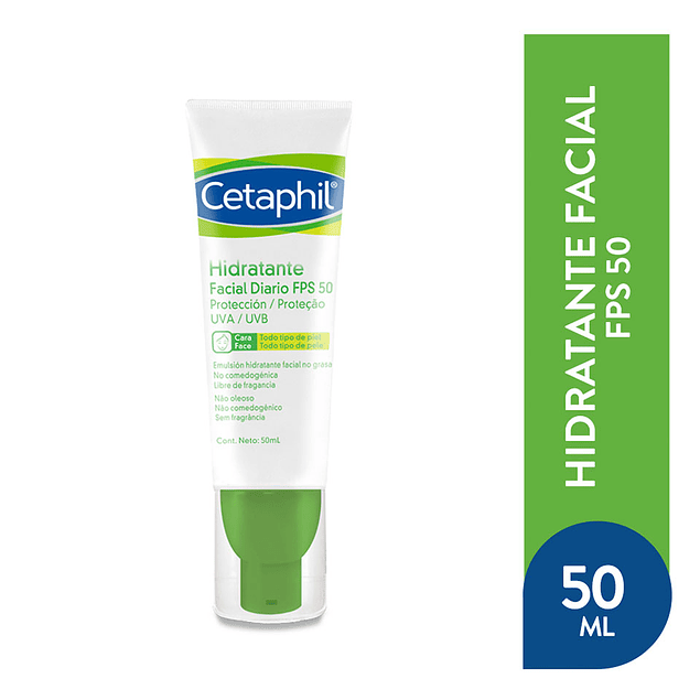 Cetaphil Hidratante facial diario FPS 50