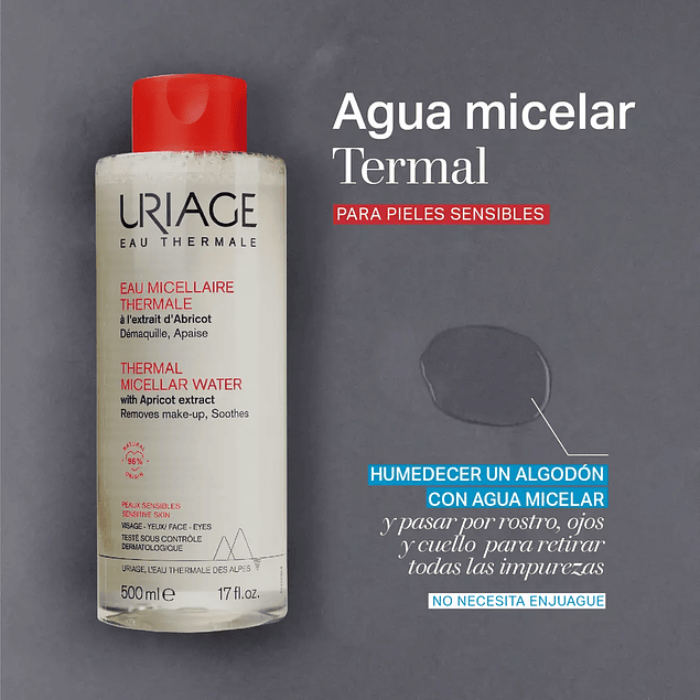 Loción Micellar Thermal Piel Sensible 