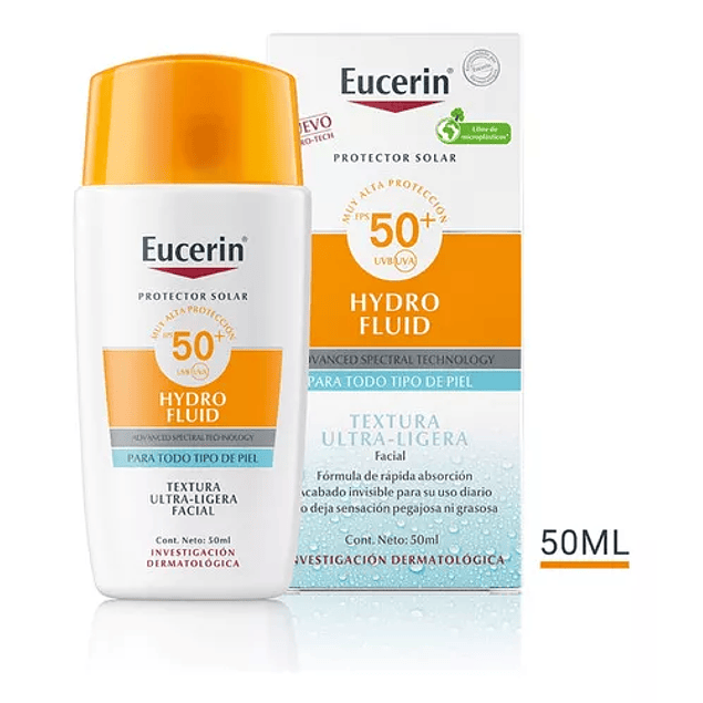 EUCERIN SUN FACE HYDRO FLUID  SPF 50+