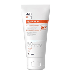 LETI AT4 Crema Facial Multiprotectora FPS 50+