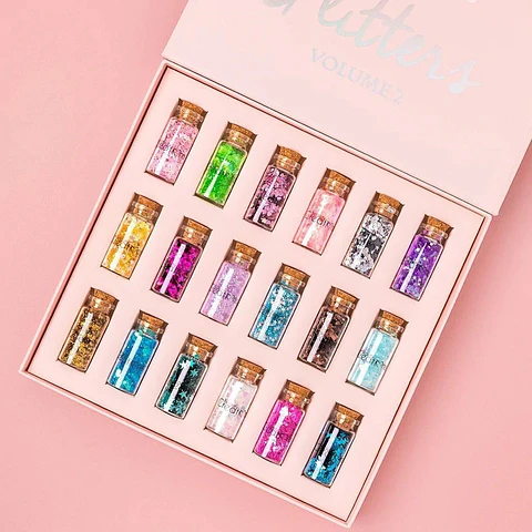 Glitter - Set Estuche Para Glitters Vol. 2