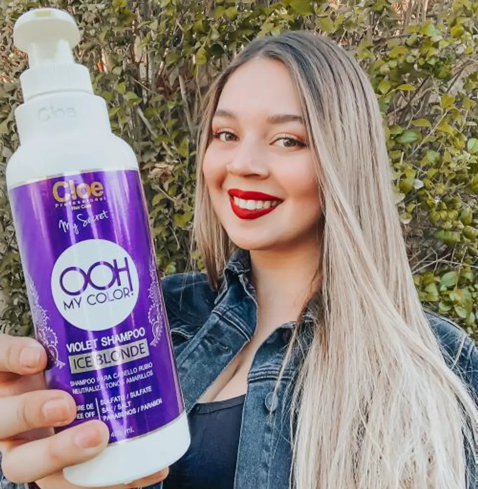 SHAMPOO OOH MY COLOR VIOLET – ICE BLONDE 2