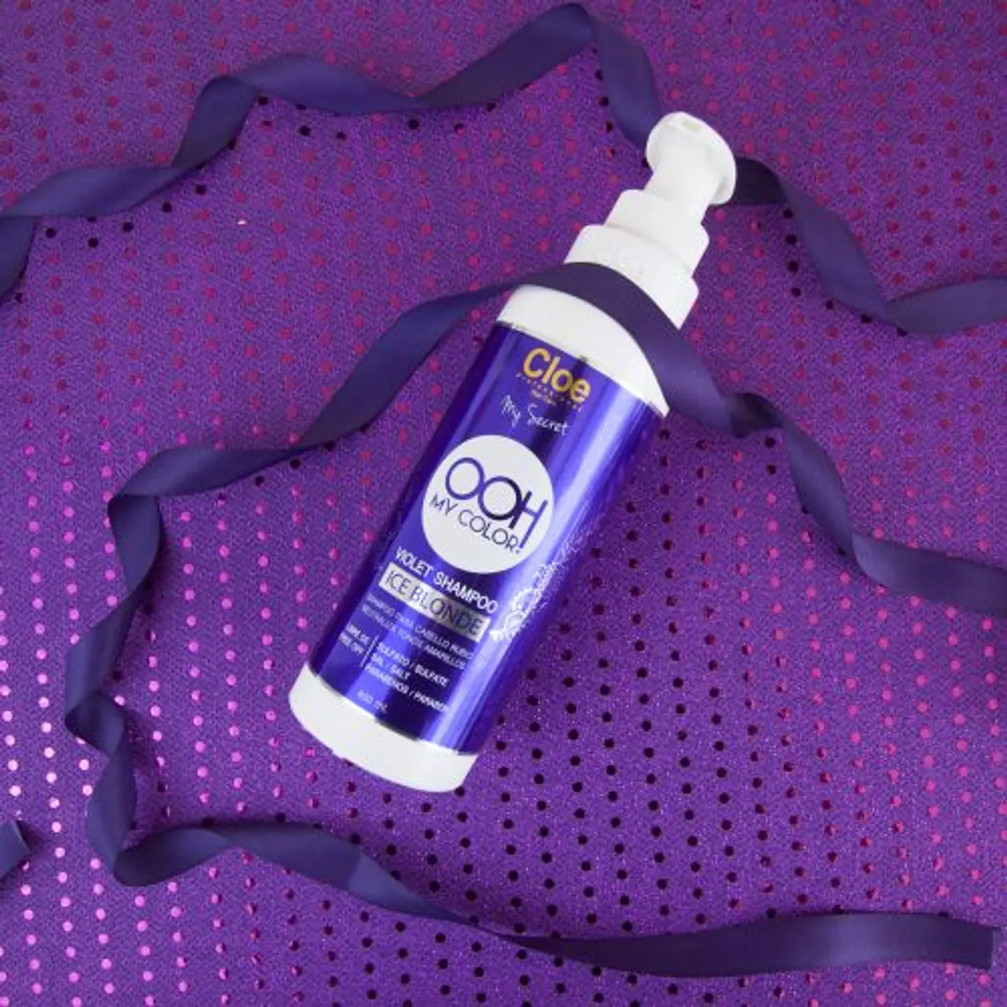 SHAMPOO OOH MY COLOR VIOLET – ICE BLONDE 3