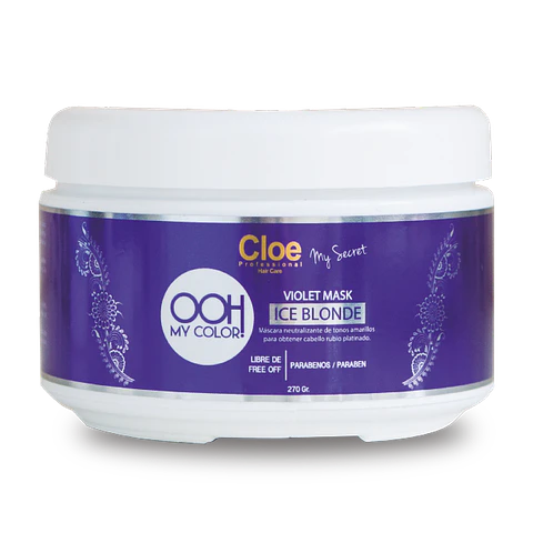 OOH MY COLOR VIOLET MASK ICE BLONDE 270 GR
