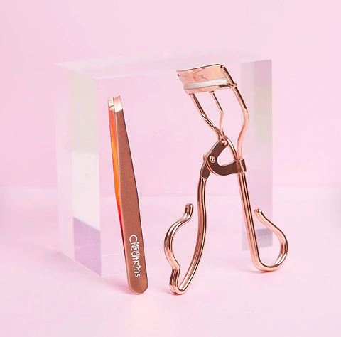 Encrespador + Pinza Rose Gold