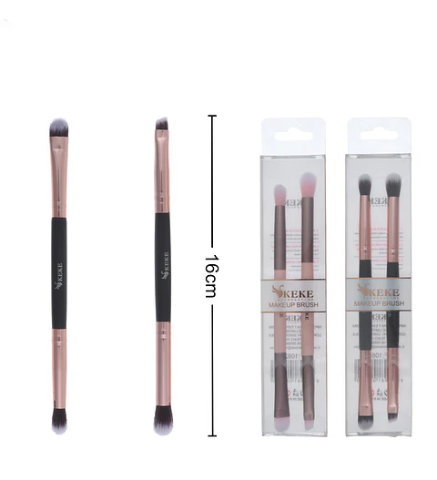 set brochas doble de ojos
