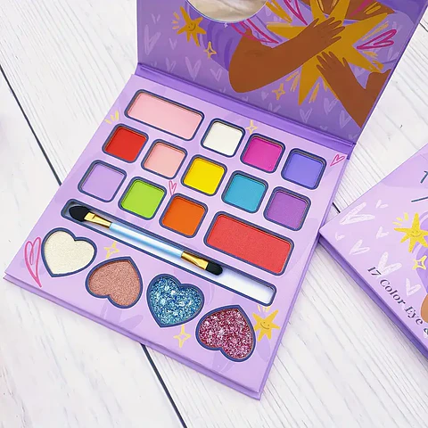 PALETA DE SOMBRAS NIÑA morada