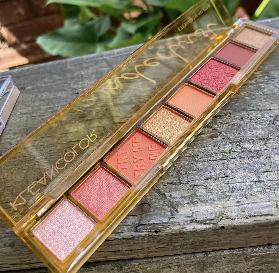 Sunset-Flame paleta de sombras 8 tonos 1