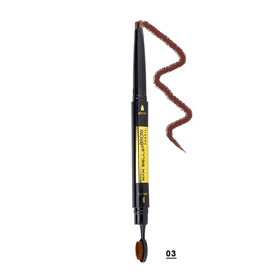 brow pencil Lápiz de Cejas + Cepillo 3