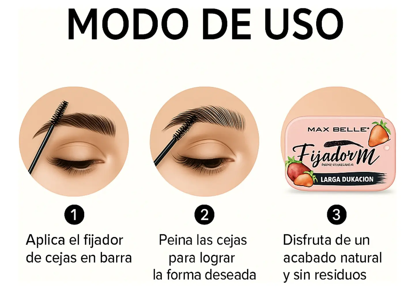 Fijador de cejas  3