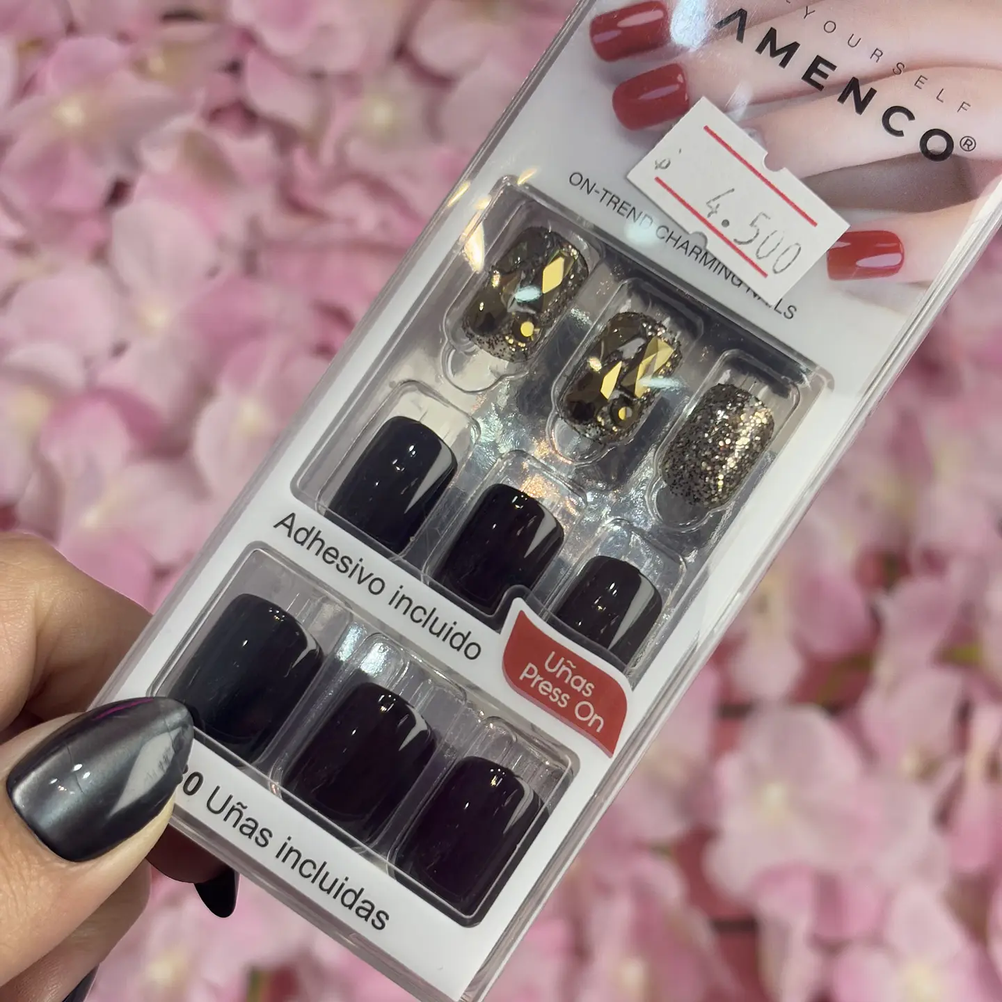 uñas press on (8600-66) 2