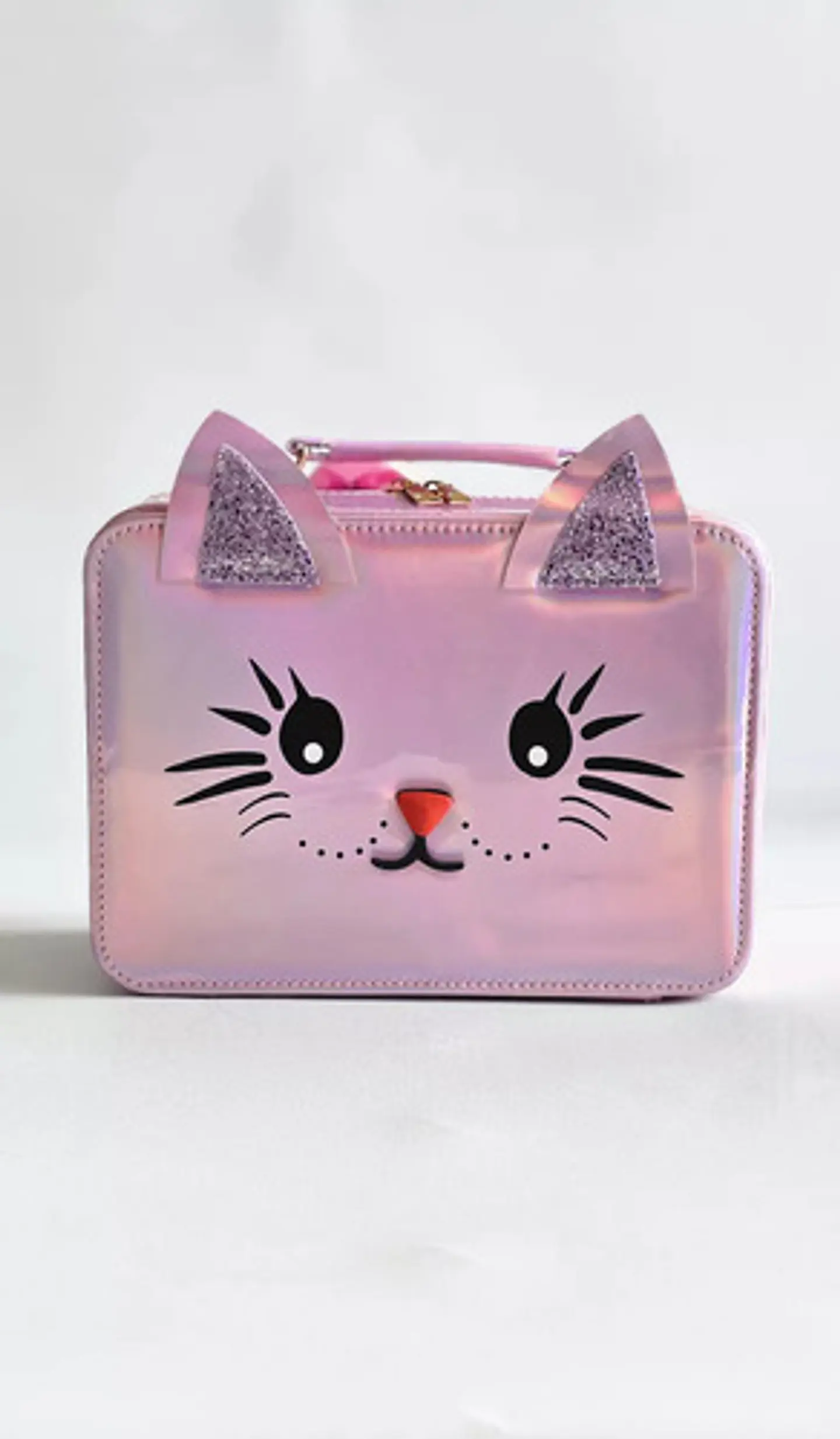 Set Belleza Infantil Maquillaje Gatito Maleta Doble 2
