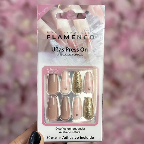 uñas press on (8550-04)