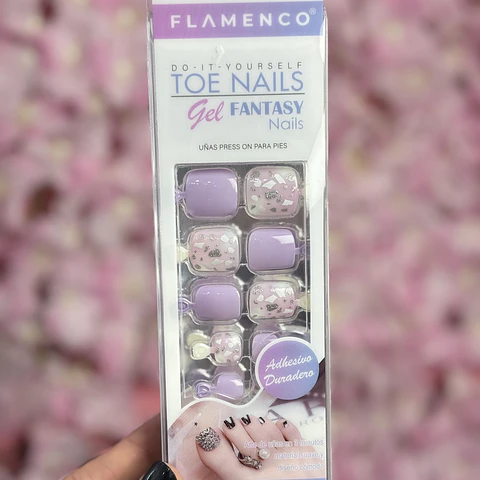 uñas para pies press on 