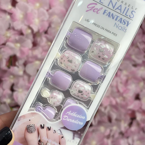 uñas para pies press on 