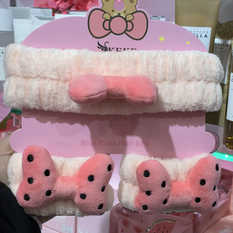 cintillo de spa + muñequera  3