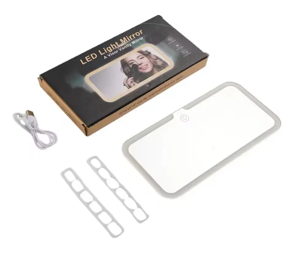 Espejo led  Para Visera De Auto 1