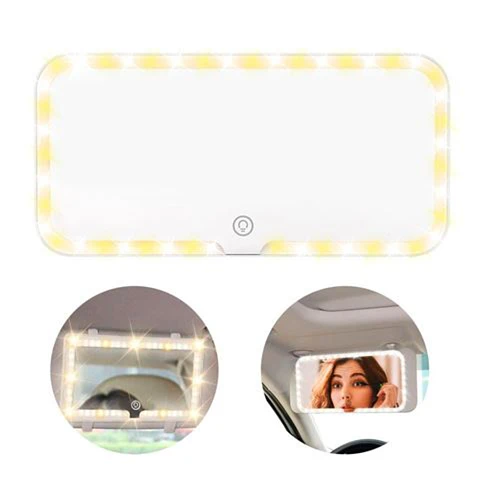 Espejo led  Para Visera De Auto