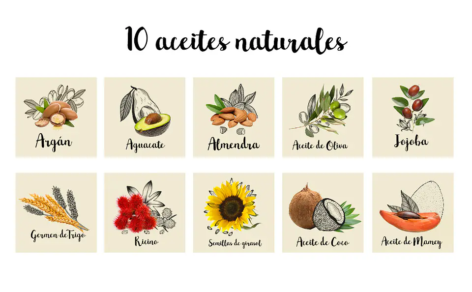 Máscara De Pestañas Yuya 10 aceites color Borgoña 3