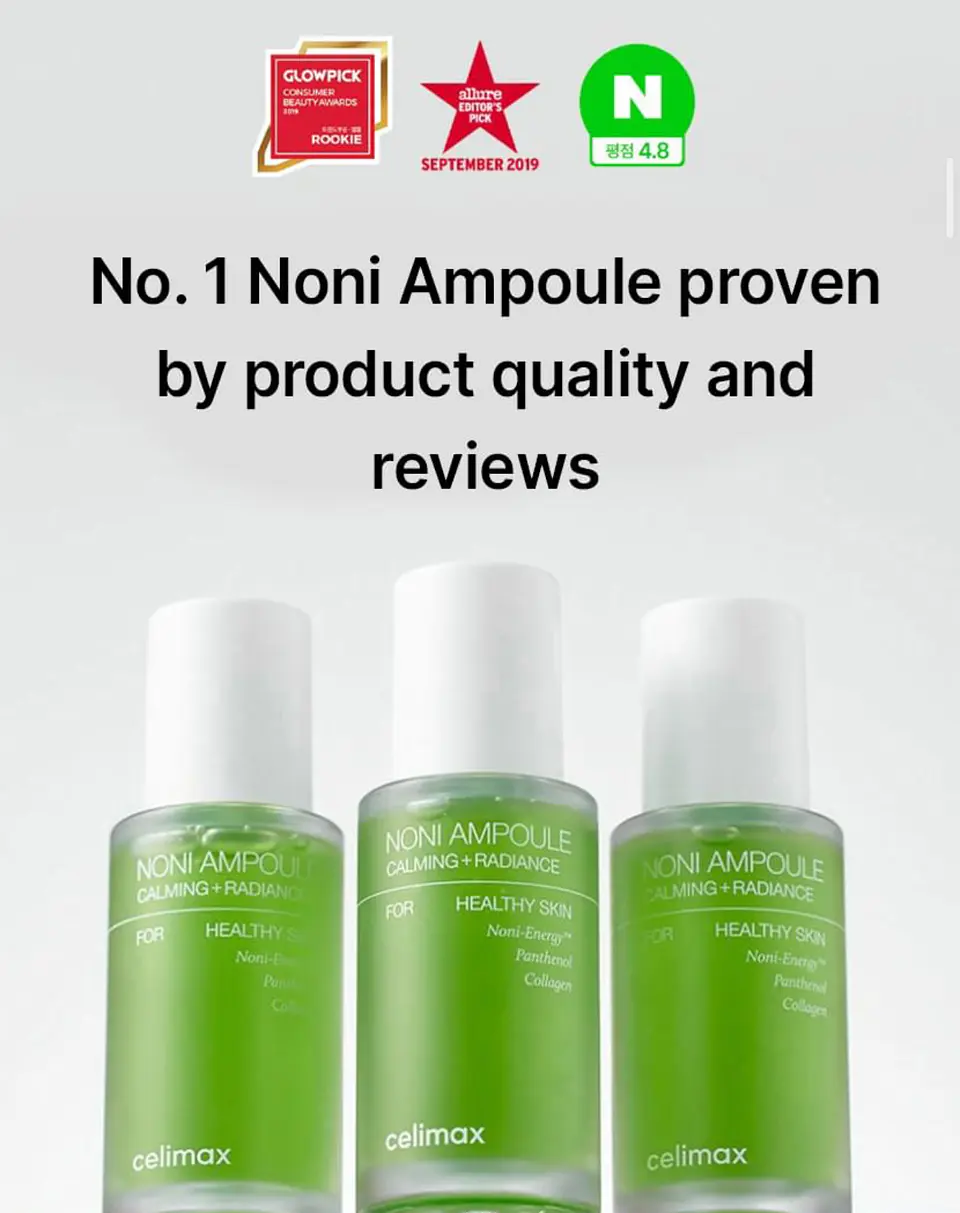 Ampolla Facial Noni Ampoule Calming  4