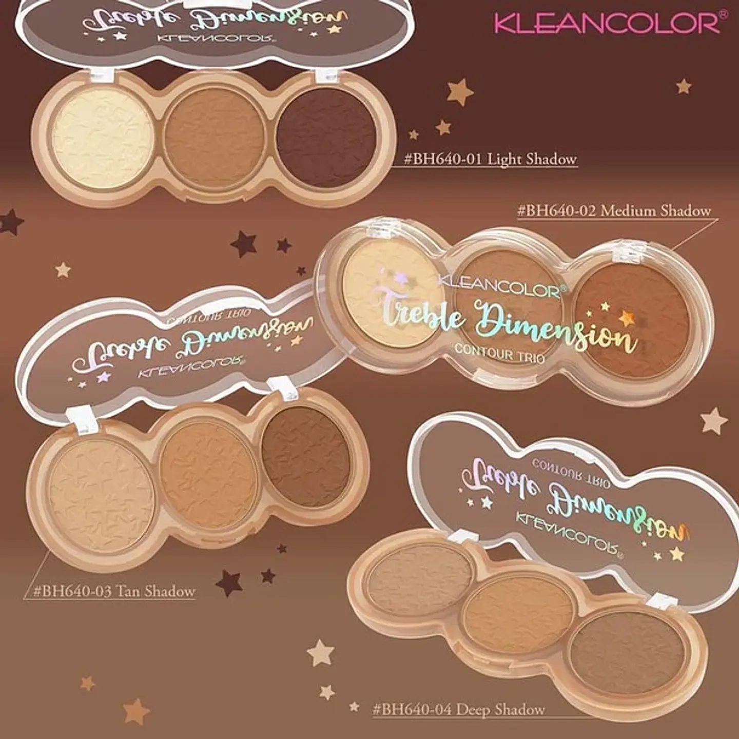 Trio De Contorno Bronzer En Polvo 2