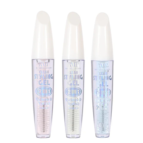 gel tranaparente para pestañas y cejas "clean styling gel" 