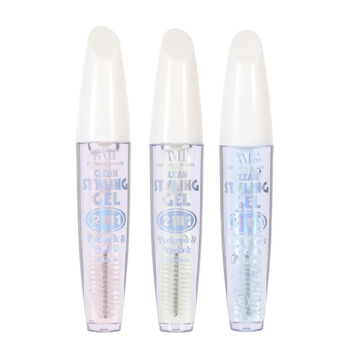 gel tranaparente para pestañas y cejas 