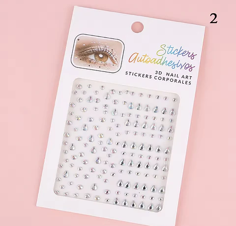 brillos para rostro - cuerpo (al azar)