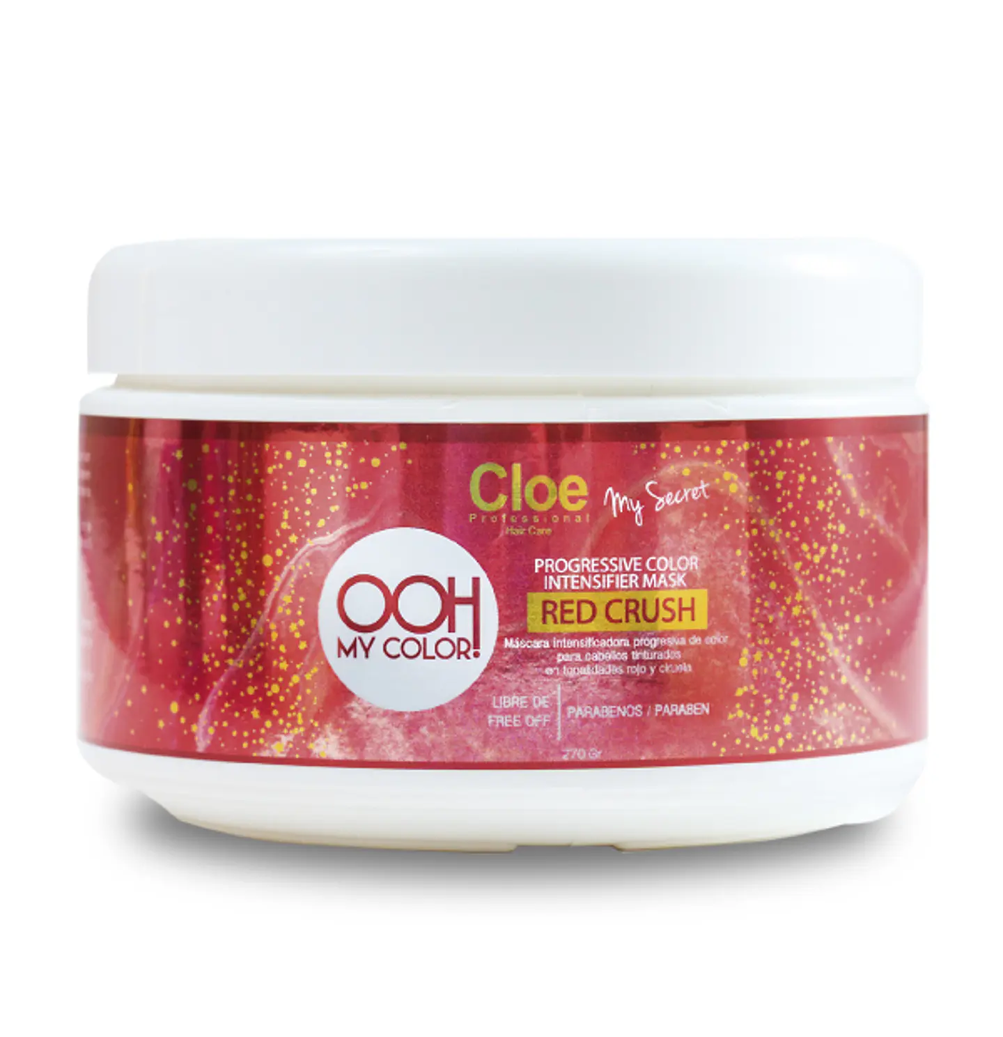 RED CRUSH – PROGRESSIVE COLOR INTENSIFIER MASK 270 GR 1