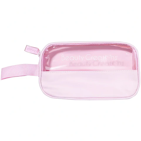 Cosmetiquero Pink Clear Pequeño (DEFECTO CIERRE)