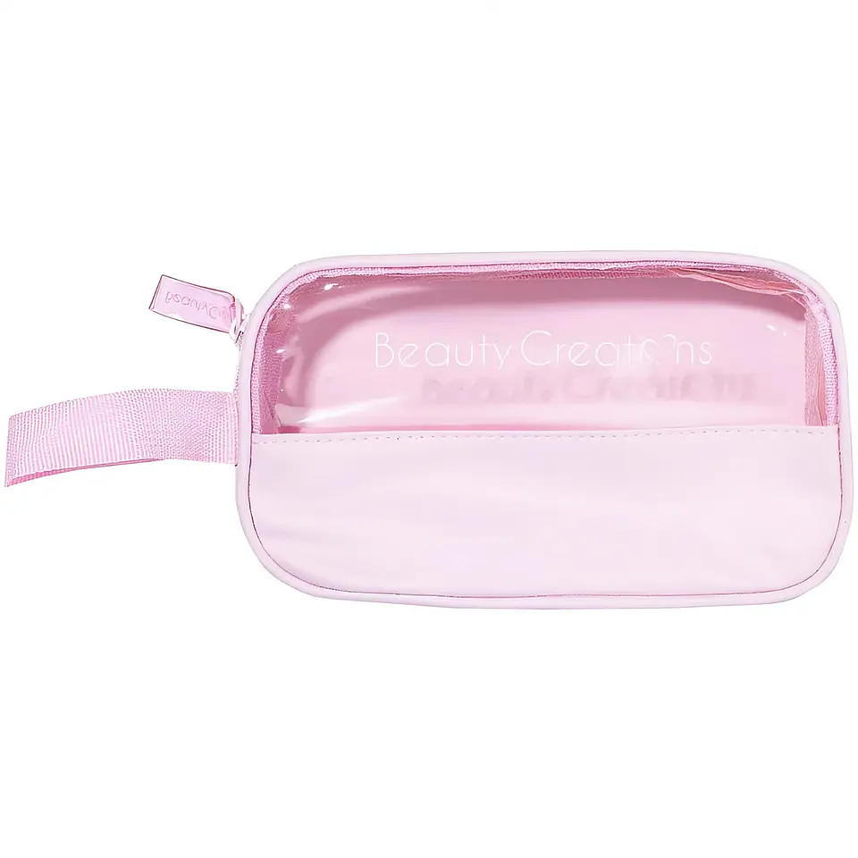 Cosmetiquero Pink Clear Pequeño (DEFECTO CIERRE) 1