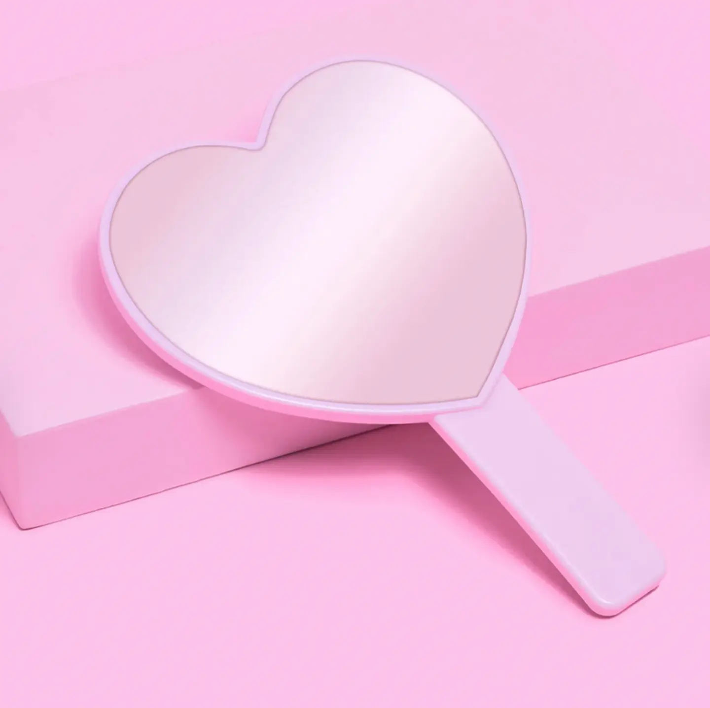 Handheld Mirror Espejo Corazon Slay Queen 2