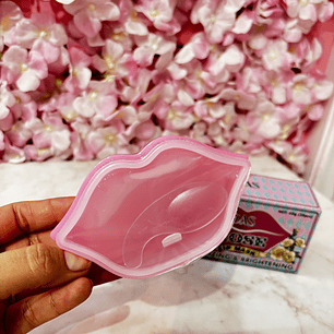 mascarilla de labios Rose hidrogel
