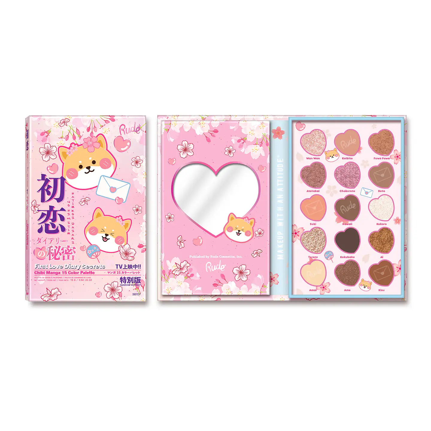 Paleta de sombras 