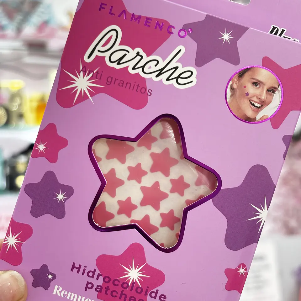 parche anti-acné “flores” 3