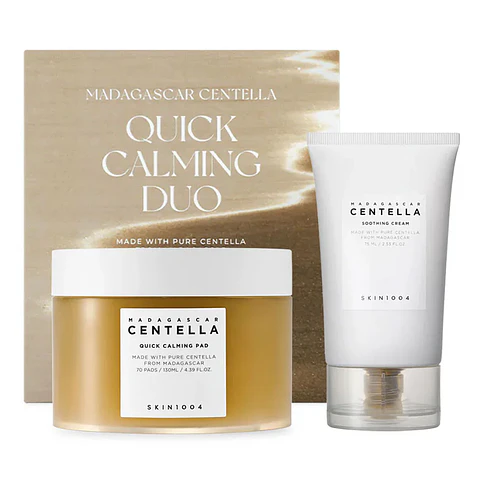Set Calming Duo – Crema Centella + Pads
