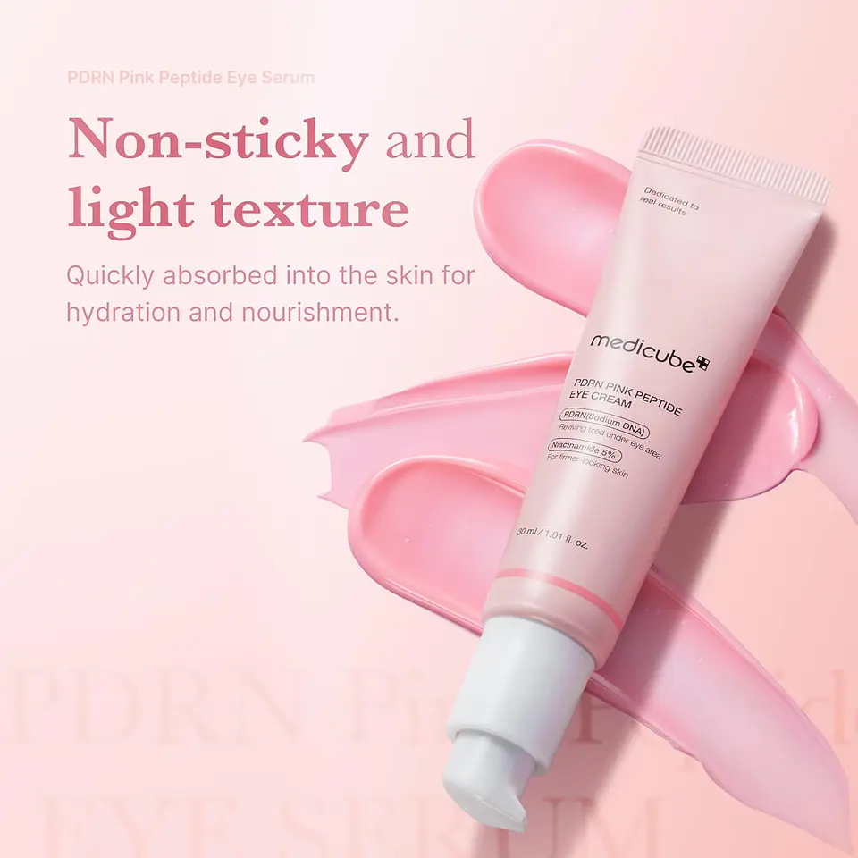 PDRN Pink Peptide Eye Serum – Contorno de Ojos 30 ml 3