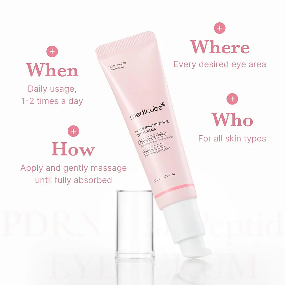 PDRN Pink Peptide Eye Serum – Contorno de Ojos 30 ml 7