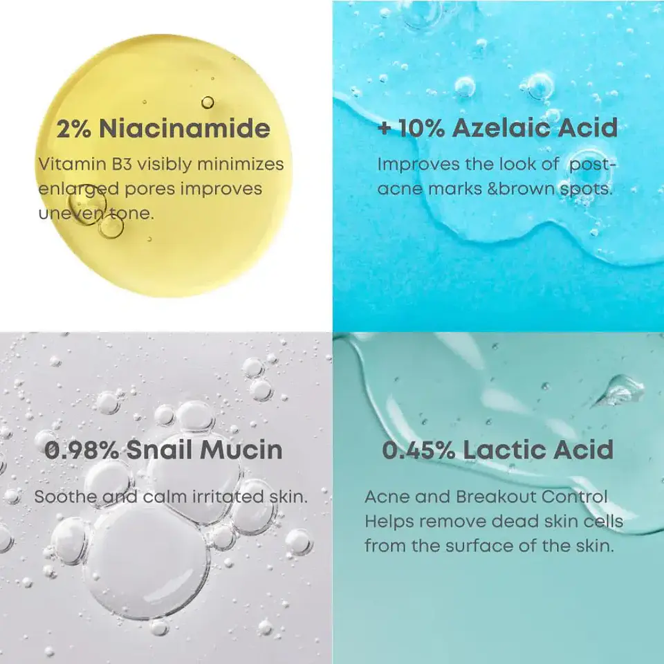 Serum Acne Control 10% Azelaic acid -30 ml 4