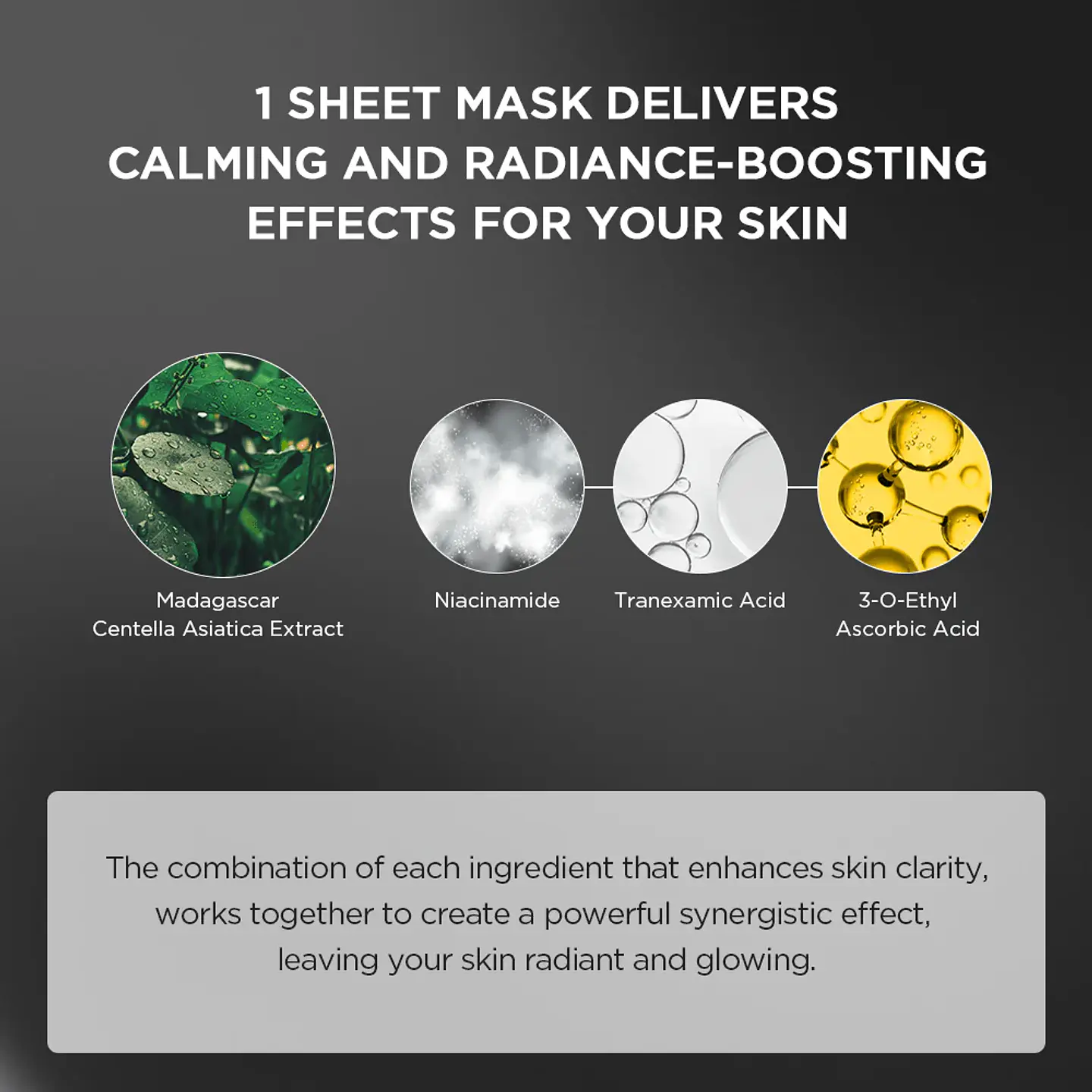 Mascarilla Iluminadora Facial glow 4