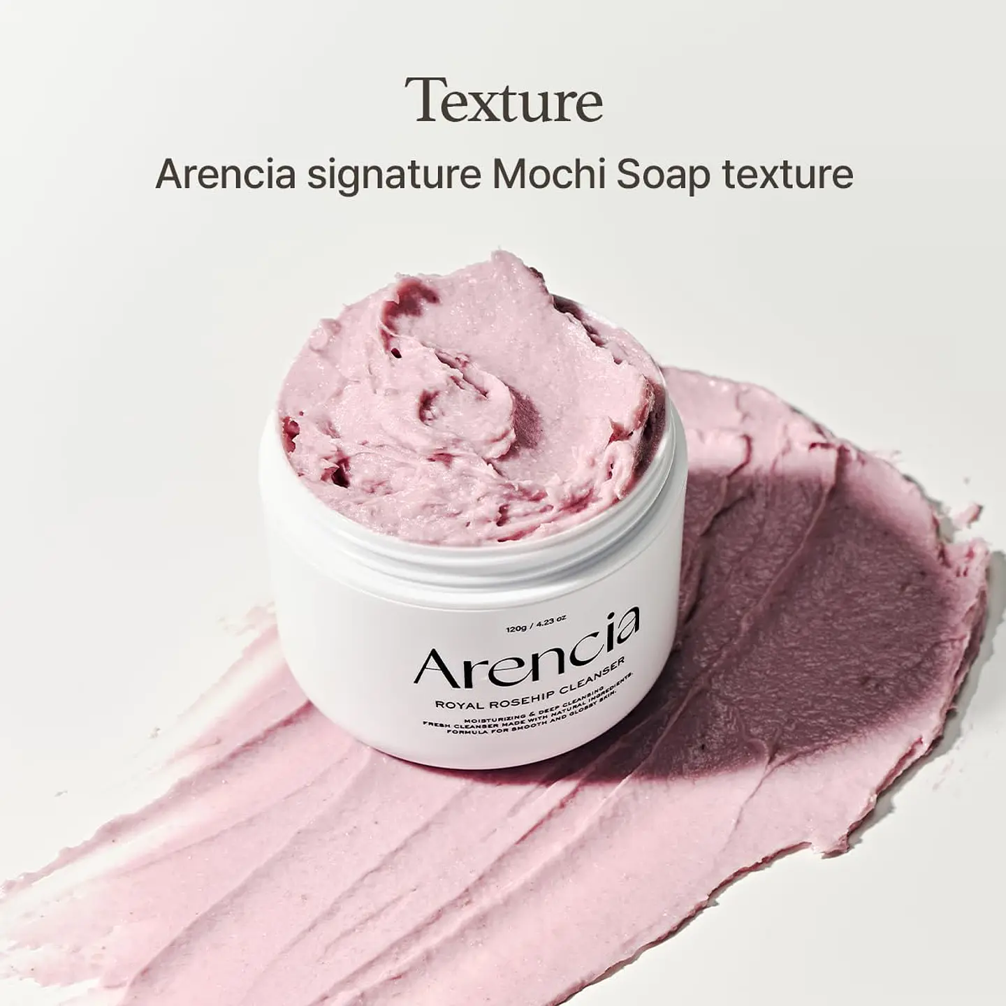 Rice Mochi Cleanser RoseHip – Limpiador Facial 120 g 3
