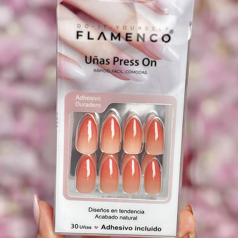 uñas press on “degradado”