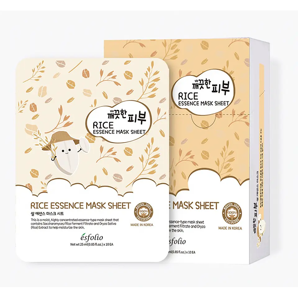 mascarilla facial de arroz 1