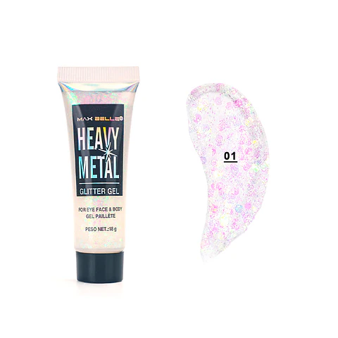 "heavy metal" glitter en gel