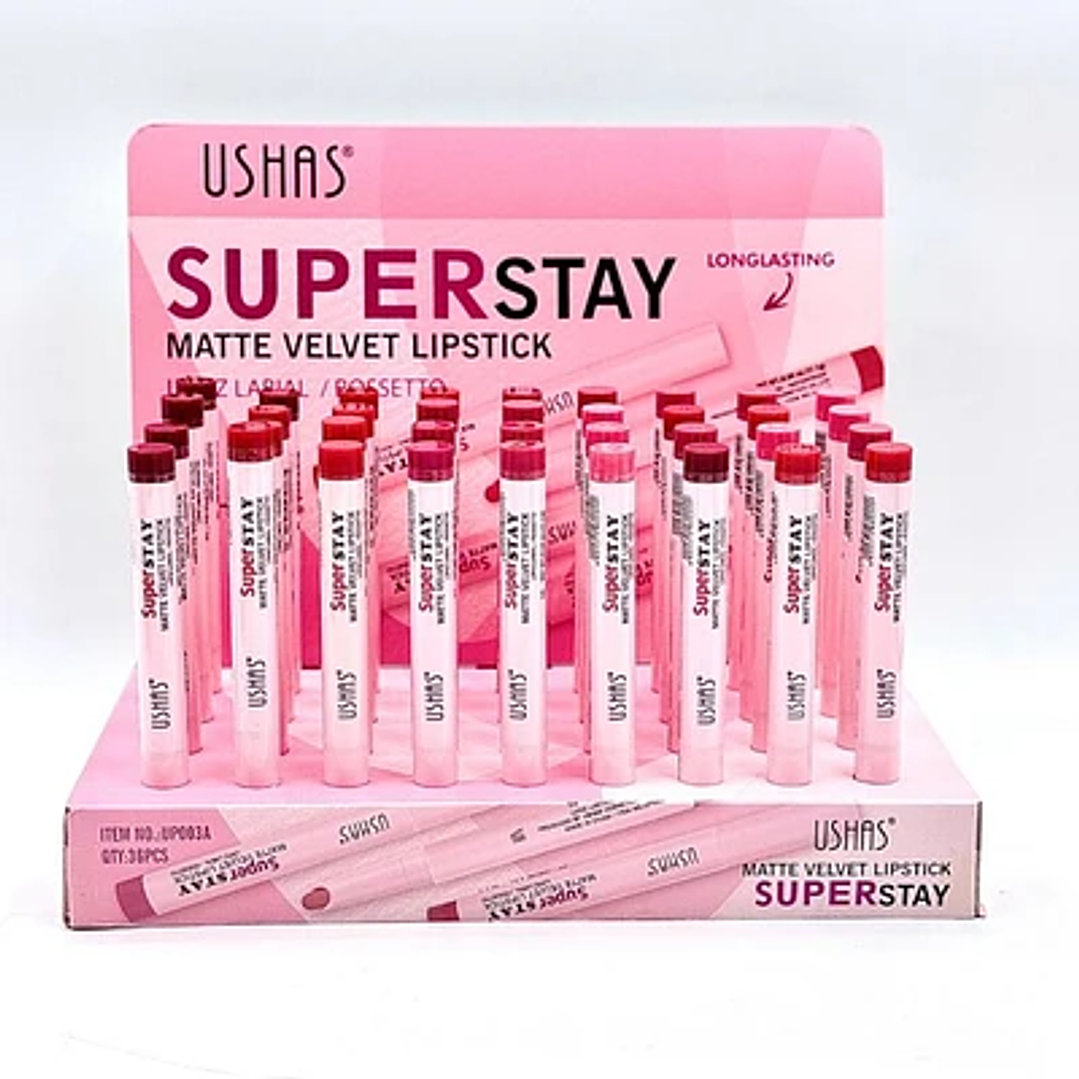 SUPER STAY MATTE LIPSTICK LARGA DURACION 3
