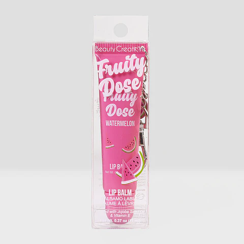Fruity Dose - Bálsamo Labial Con Llavero "Sandia"