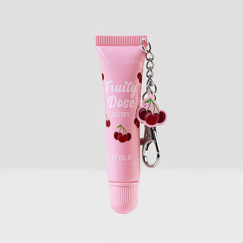 Fruity Dose - Bálsamo Labial Con Llavero "Cherry"