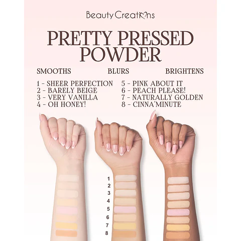 Pretty Pressed "Sheer Perfection" - Polvo Compacto Fijador