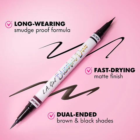 Delineador de ojos líquido Blissful Duo Brush
