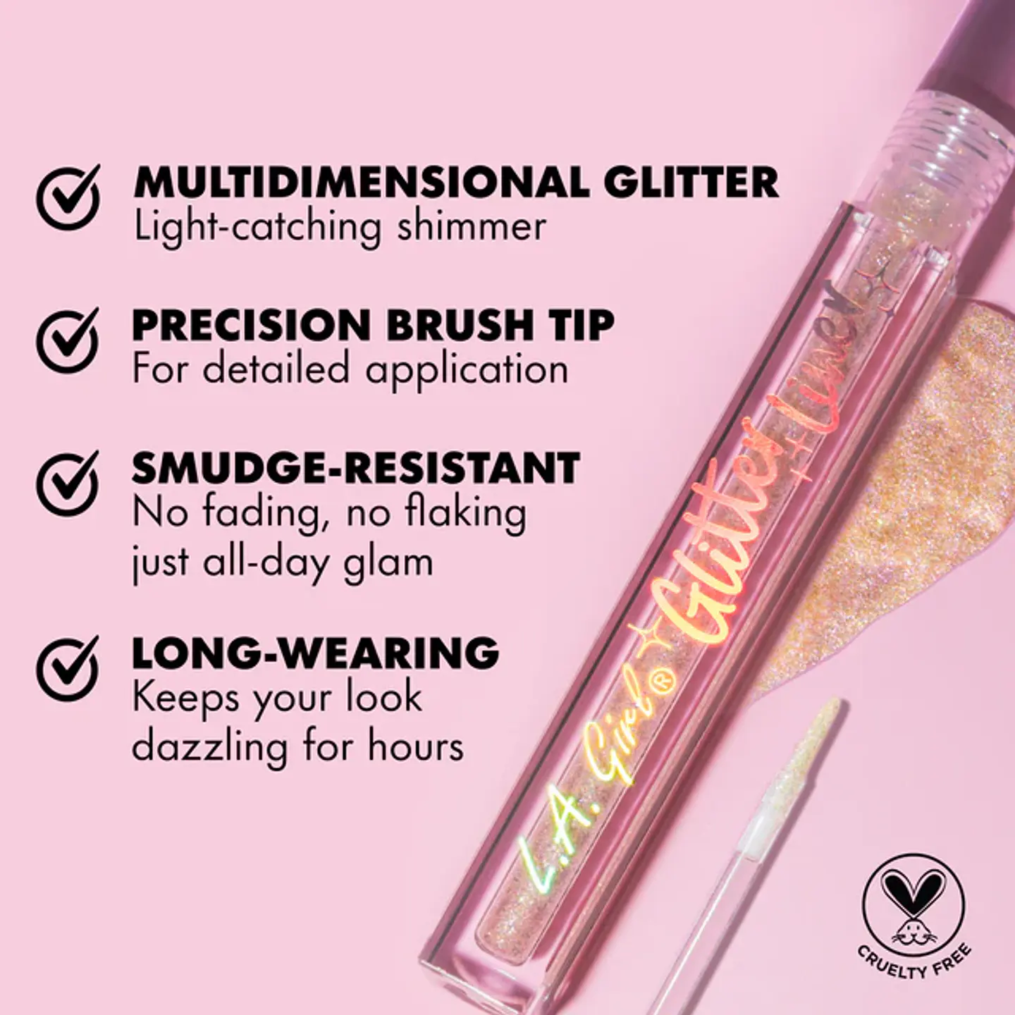 Delineador glitters 